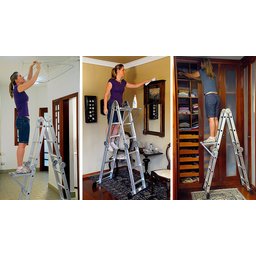 Escada Multiuso Polishop - Super Ladder | Até 14 Posições - 5
