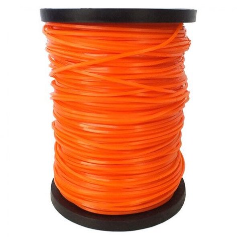 Rolo de Fio de Nylon 3mm 226 Metros Quadrado para Roçadeira Spin Vulcan