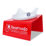 Snack Cat Comedouro Para Gatos Vermelho Catmypet - 3