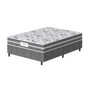 Ver imagem 1 de Conjunto Box Casal Mola Ensacada Prodormir Solar Bambu Cinza