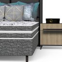 Ver imagem 6 de Conjunto Box Casal Mola Ensacada Prodormir Solar Bambu Cinza