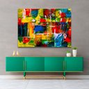 Ver imagem 2 de Quadro Abstrato Colorido