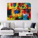 Ver imagem 3 de Quadro Abstrato Colorido