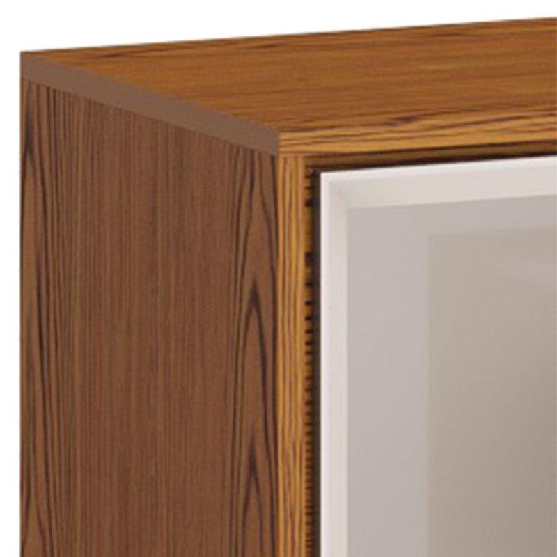 Rack Bancada para Sala Ópera 2.6 Off White Freijó Touch com Led - Imcal ...