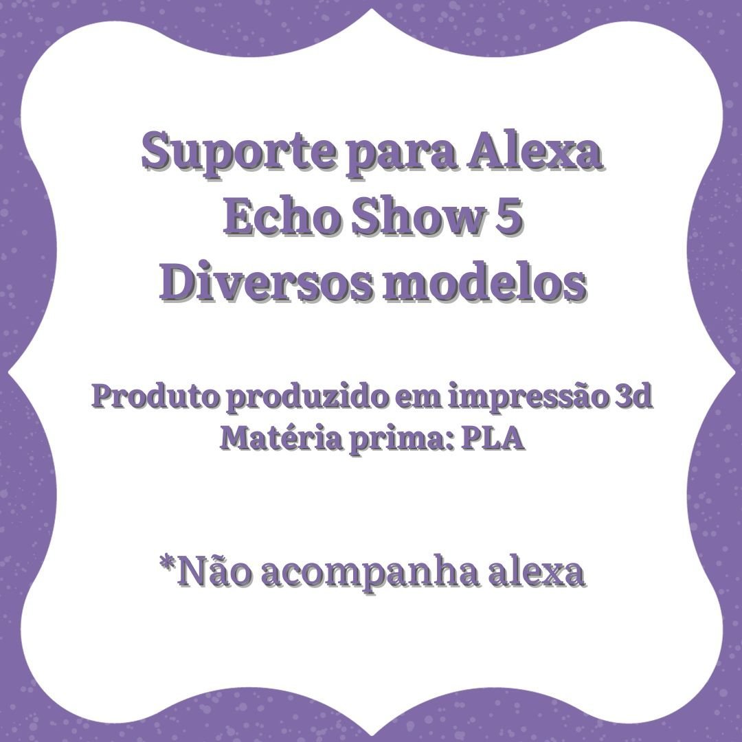 Suporte de Alexa Echo Show 5 - 2ª Geração - Cachorro Yorkshire - 7