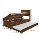 Ver imagem 3 de Cama Jardim da Serra Solteiro com Colchoes Malbec