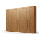 Ver imagem 1 de Guarda Roupa Casal 6 Portas 6 Gavetas 100% MDF com Corrediças Telescópicas Lucca Premium Rufato