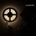 Ver imagem 4 de Espelheira 170x50 E07 Couro Simples Caramelo Sup Par Led Neutro Bivolt