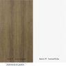 Guarda Roupa de Canto Diagonal Modulado 70cm 1 Porta Paris Luciane Móveis - 5
