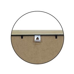 Kit 5 Certificados Diplomas A4 com Tela de Acetato e MDF - Moldura Preta - 10