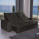 Ver imagem 1 de Sofá 4 Lugares 2,50m Retrátil e Reclinável Átila Bom Pastor