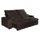 Ver imagem 2 de Sofá 4 Lugares 2,50m Retrátil e Reclinável Átila Bom Pastor