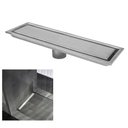 Ver imagem 1 de Ralo Linear Oculto 50cm Aço Inox Banheiro Lavabo Anti Odor Anti Inseto Invisivel Seguro Resistente