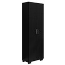 Ver imagem 1 de Livreiro 5 Prateleiras C/ Portas Grandes Office Preto