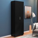 Ver imagem 4 de Livreiro 5 Prateleiras C/ Portas Grandes Office Preto