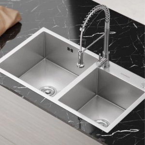 Cuba para Cozinha Gourmet Nápoles Dupla Aço Inox 304 Goldenx