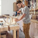 Ver imagem 3 de Parafusadeira/Furadeira Bosch Com Impacto 12 V GSR 120-LI com Maleta + 2 Baterias + 21 Acessórios Bi