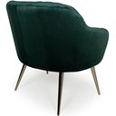 Ver imagem 6 de Kit 2 Poltronas Jade Pés Palito Gold Veludo Verde - Casaepoltrona
