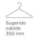 Ver mais imagens de Guarda-Roupa Casal 3 Portas 2 Gavetas Istambul Yescasa