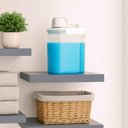 Ver imagem 6 de Kit 2 Dispenser com Medidor 1,5L e 3,9L Porta Sabão Amaciante Organizador Lavanderia Coza New Retr