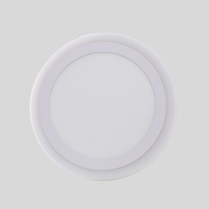 Painel Led Dual Color Taschibra 18+6w Sobrepor Redondo