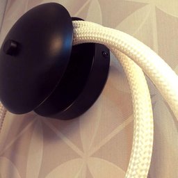Gmh Arandela Algema 25w 3000k Preto - 3