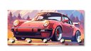 Ver imagem 1 de Porta Chaves Decorativo de Parede - Porsche