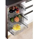 Ver imagem 2 de Gaveta Fruteira Aramada 8354 Deslizante 570x110x450mm Cromada Jomer 01 Unidade