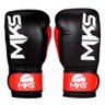 Luva de Boxe Mks Combat Rustic - Preto e Branco - 14oz - 2