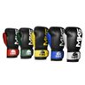 Luva de Boxe Mks Combat Rustic - Preto e Branco - 14oz - 1
