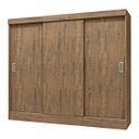 Ver imagem 4 de Guarda-Roupa Casal 3 Portas 2 Gavetas Istambul Yescasa