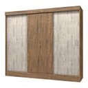 Ver imagem 2 de Guarda-Roupa Casal 3 Portas 2 Gavetas Istambul Yescasa