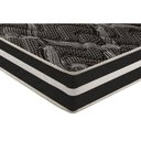 Ver imagem 4 de Conjunto Box Baú Casal: Colchão Molas Paropas D28 - Master Ag80 Black Double Face 25 + Base Crc