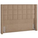 Ver imagem 1 de Cabeceira Cama Box Casal 140 Cm P05 Paris Bouclê Bege - Lyam Decor