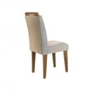 Ver imagem 6 de Conjunto Sala de Jantar Mesa e 4 Cadeiras Santorini Espresso Móveis