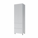Ver imagem 2 de Paneleiro Modular 2 Portas 2 Gavetas Nesher Rainha 70cm 100 Mdf