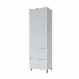 Paneleiro Modular 2 Portas 2 Gavetas Nesher Rainha 70cm 100 Mdf - 1
