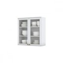 Ver imagem 4 de Armário Aéreo de Cozinha 80 Cm 2 Portas com Vidro Amy Casa 812