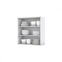 Ver imagem 3 de Armário Aéreo de Cozinha 80 Cm 2 Portas com Vidro Amy Casa 812