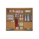 Ver imagem 3 de Guarda Roupa Casal Athos 6 Portas Ripado 100% Mdf D`doro Móveis - Cinamomo
