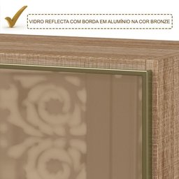 Conjunto 02 Balcoes Para Banheiro Cj14 Carvalho Off White - 7