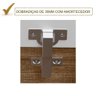 Conjunto 02 Balcoes Para Banheiro Cj14 Carvalho Off White - 6