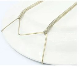 Combo 3 Suportes Tamanho 24 Ganchos Mola Pratos Parede Decorativos com Tubo de Proteção - 2