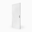Ver imagem 1 de Porta De Aluminio Veneziana 210x60 - Linha 28
