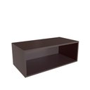 Ver imagem 3 de Gabinete de Banheiro Suspenso 80 Cm Alice Grafite sem Cuba com 1 Porta Basculante