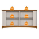 Ver imagem 6 de Buffet Aparador Curvo em MDF 4 Portas 160cm Ype Serena