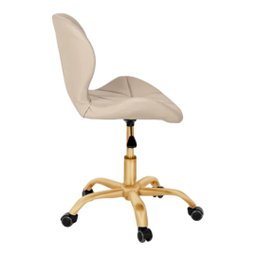 Cadeira Office Eiffel Slim Base Giratória Nude - Matte - 2