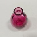 Ver imagem 3 de Vaso Garrafa Decorativo de Vidro Roxo 12x7x7cm Enfeite Sala Mesa Estante Flores