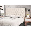 Ver imagem 2 de Cabeceira Madri Bege Estofada para Cama Box Casal 144cm Quarto Luxo Jbe Móveis