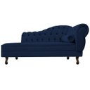 Ver imagem 5 de Kit Diva Recamier Diana 140cm Lado Esquerdo e 02 Poltronas Classic Suede - Doce Sonho Móveis RECAMIE